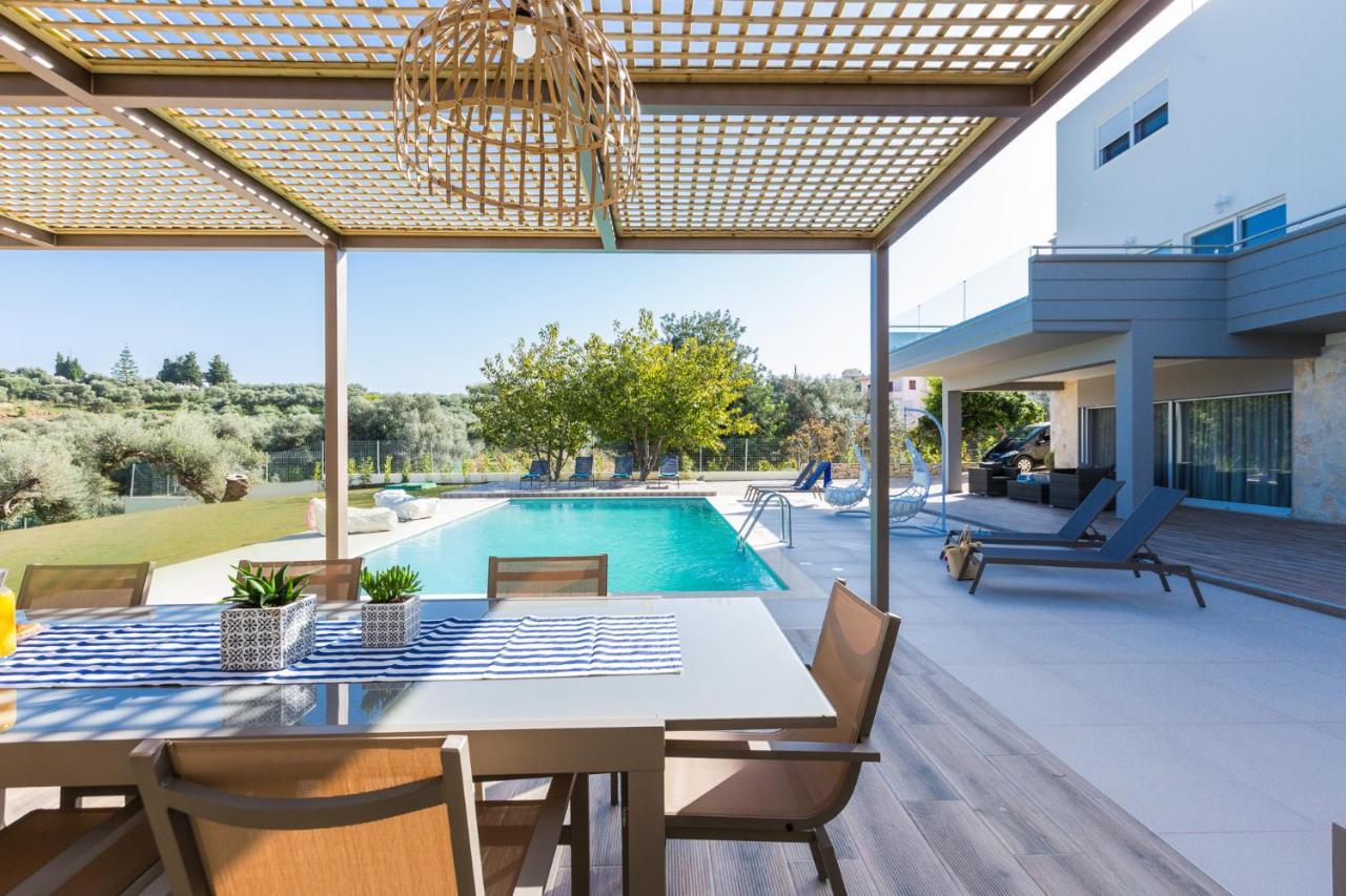 Villa Aelia I Modern & Ideal For Large Groups Γαλατάς Εξωτερικό φωτογραφία
